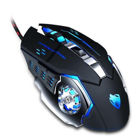 JMT-222346 Wired Gaming Mouse with 1600 DPI Precision and Ergonomic Design