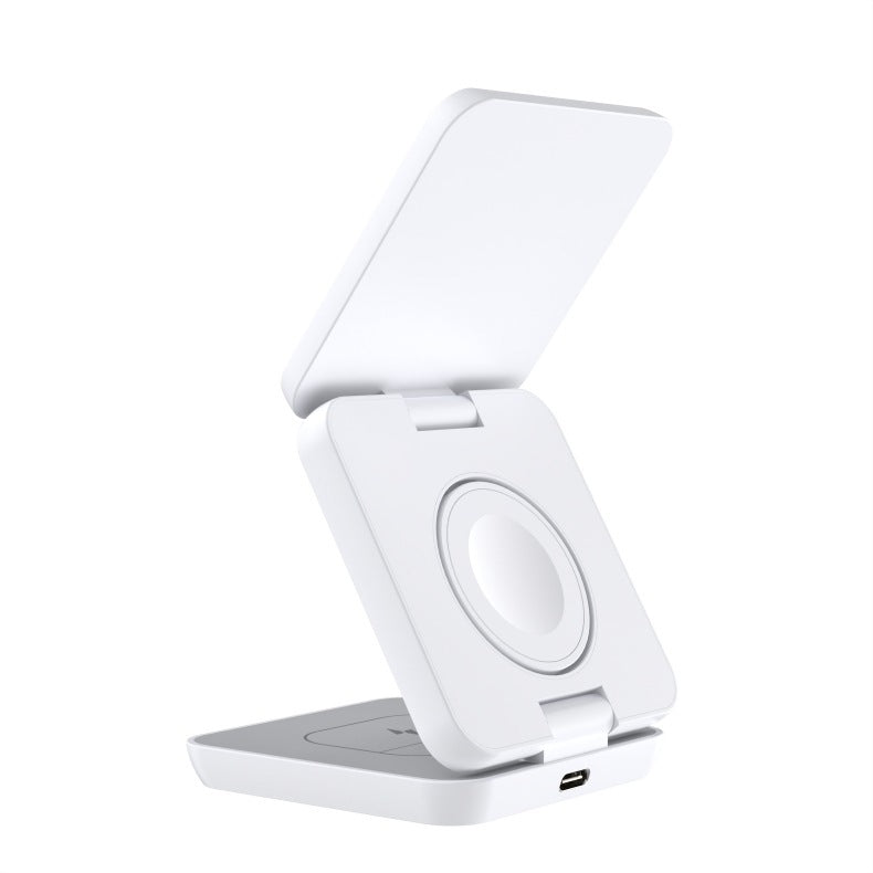 JMT-222410 Magnetic Wireless Charging Stand with 15W Output and Folding Design