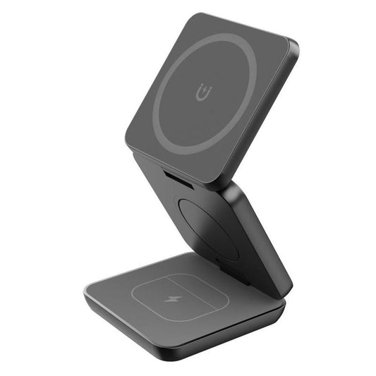 JMT-222410 Magnetic Wireless Charging Stand with 15W Output and Folding Design