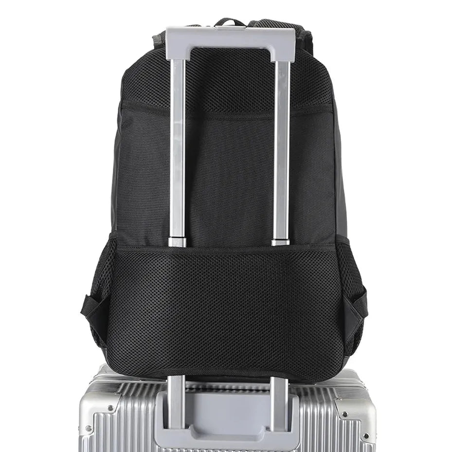 JMT-222538 Waterproof Large Laptop Backpack for 17-Inch Computers - Custom Logo Design, Durable Polyester, Ideal for Men and Women