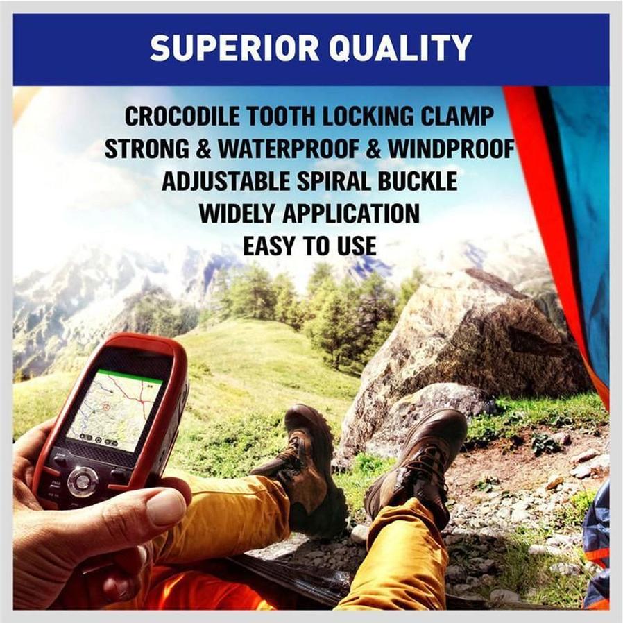 JMT-222602 Outdoor Fast Setup Tent Plastic Clip Fasteners