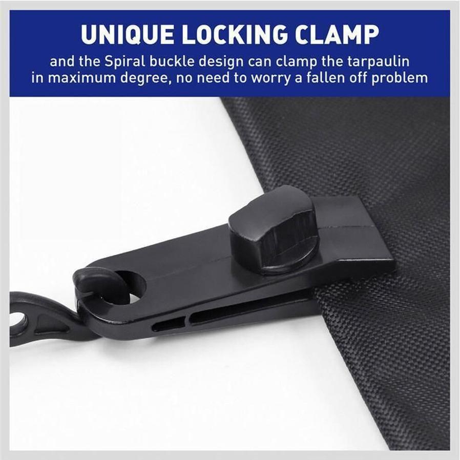 JMT-222602 Outdoor Fast Setup Tent Plastic Clip Fasteners