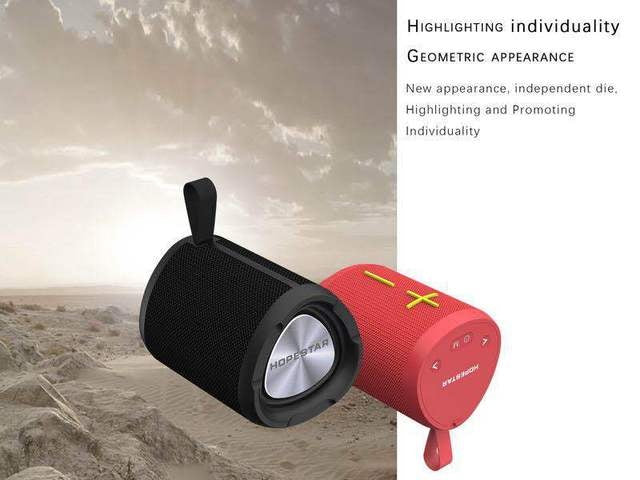 JMT-222730 Portable 2.1 Bluetooth Speaker with 5W Output, Waterproof, Dustproof, and 5-Hour Playtime