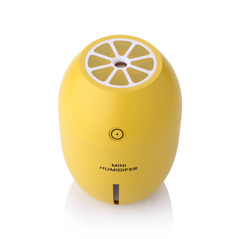 JMT-222858 Creative Household Hydrating Lemon Humidifier with 180ml Capacity and LED Light