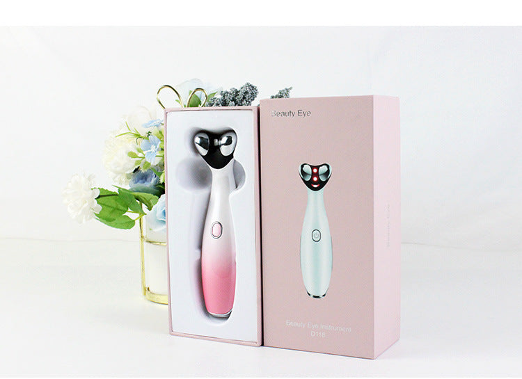 JMT-223114 Eye Beauty RF Radio Frequency Massager with LED Light Therapy for Dark Circles and Wrinkle Reduction
