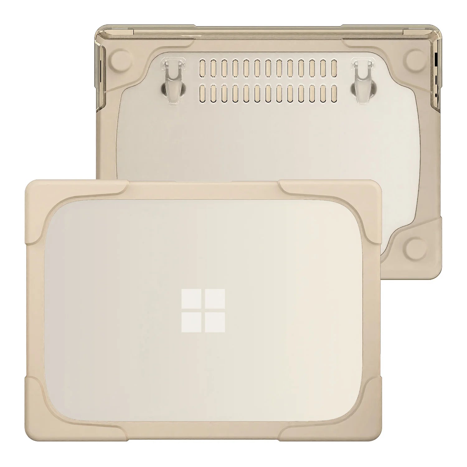 JMT-223690 Rugged TPU and PC Hard Shell Protective Case for Microsoft Surface Laptop 4, 3, 2 - 13.5 Inch (Models 1769, 1867, 1868)