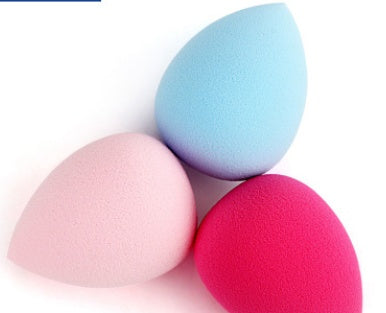 JMT-224138 Latex Makeup Sponge - Water Drop Shape for Wet and Dry Application - Available in Red, Pink, and Blue