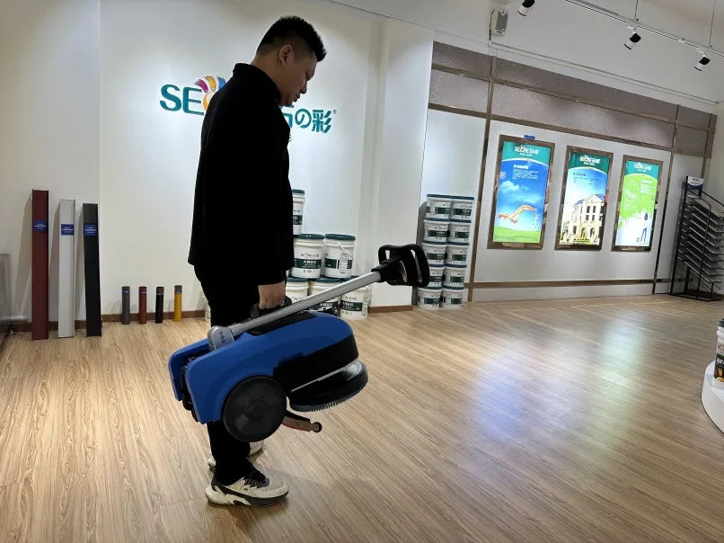 JMT-224330 Portable Lithium Battery Floor Scrubbing Machine for Office Cleaning