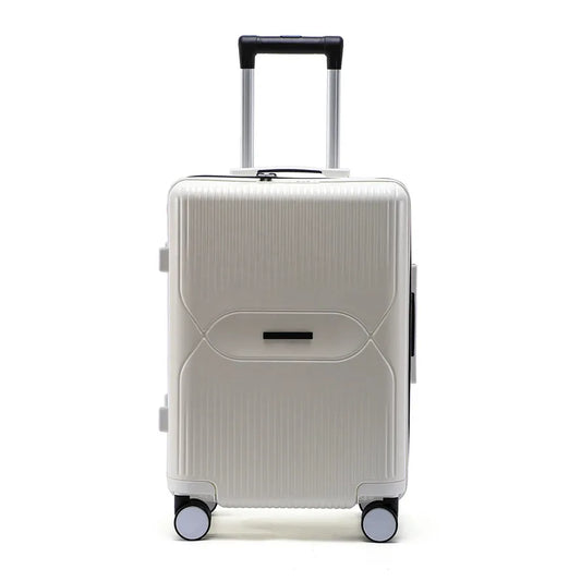 JMT-224586 Designer Hard Shell ABS PC Trolley Travel Suitcases Set - 3 Pieces Luggage for Versatile Travel