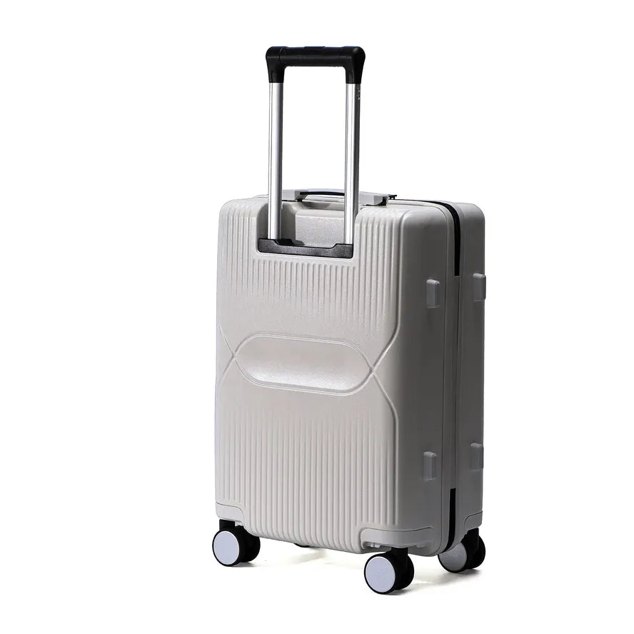JMT-224586 Designer Hard Shell ABS PC Trolley Travel Suitcases Set - 3 Pieces Luggage for Versatile Travel