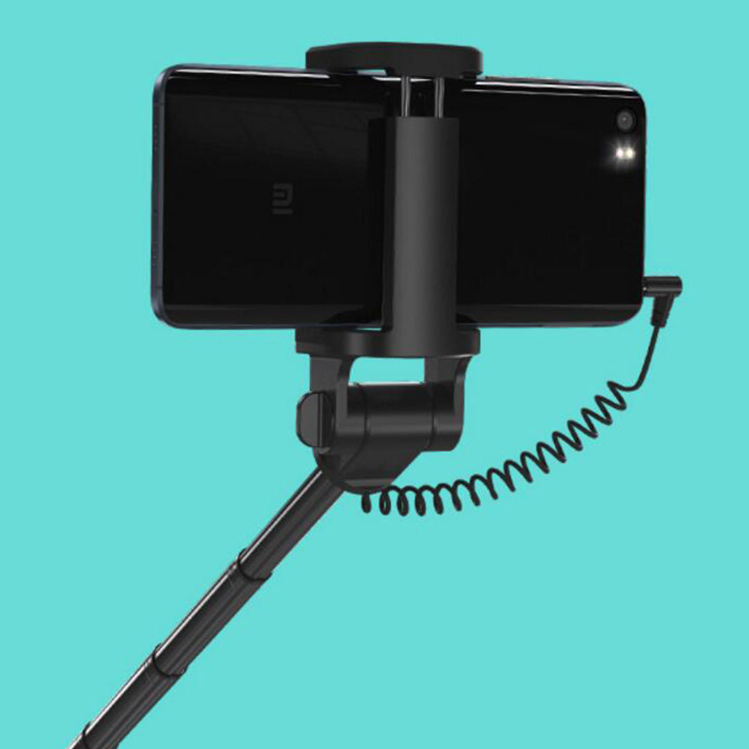 JMT-224714 Portable Bluetooth Selfie Stick Tripod - Adjustable Mini Folding Design Compatible with Apple and Android Phones