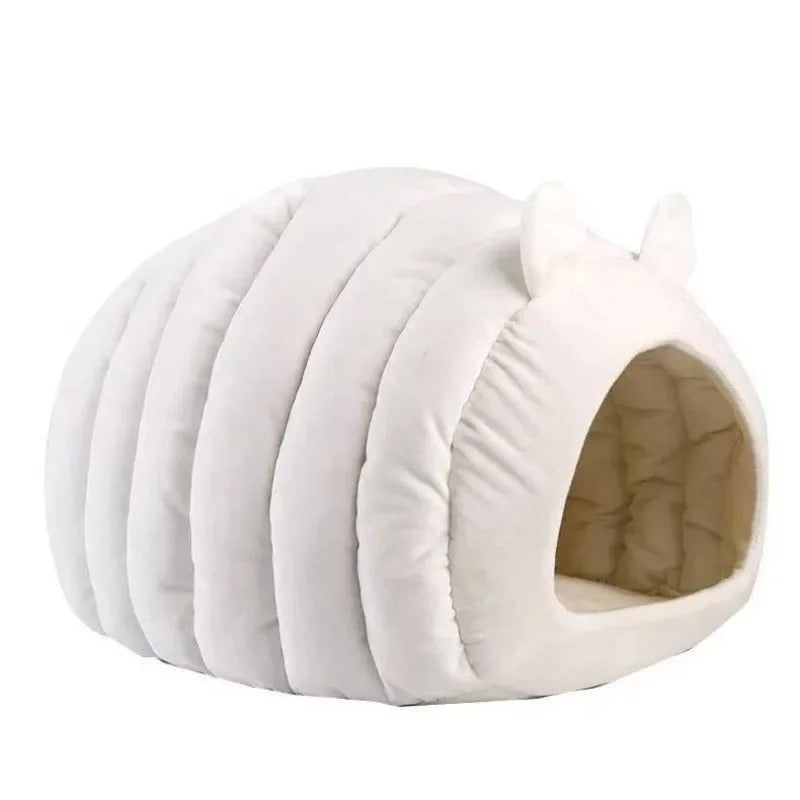 JMT-224842 Cozy Pet Bed and Basket for Cats and Dogs, Ideal for Kittens and Puppies, 38*42*33cm