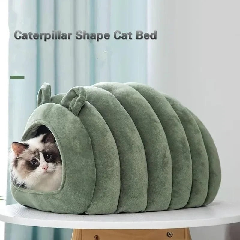 JMT-224842 Cozy Pet Bed and Basket for Cats and Dogs, Ideal for Kittens and Puppies, 38*42*33cm