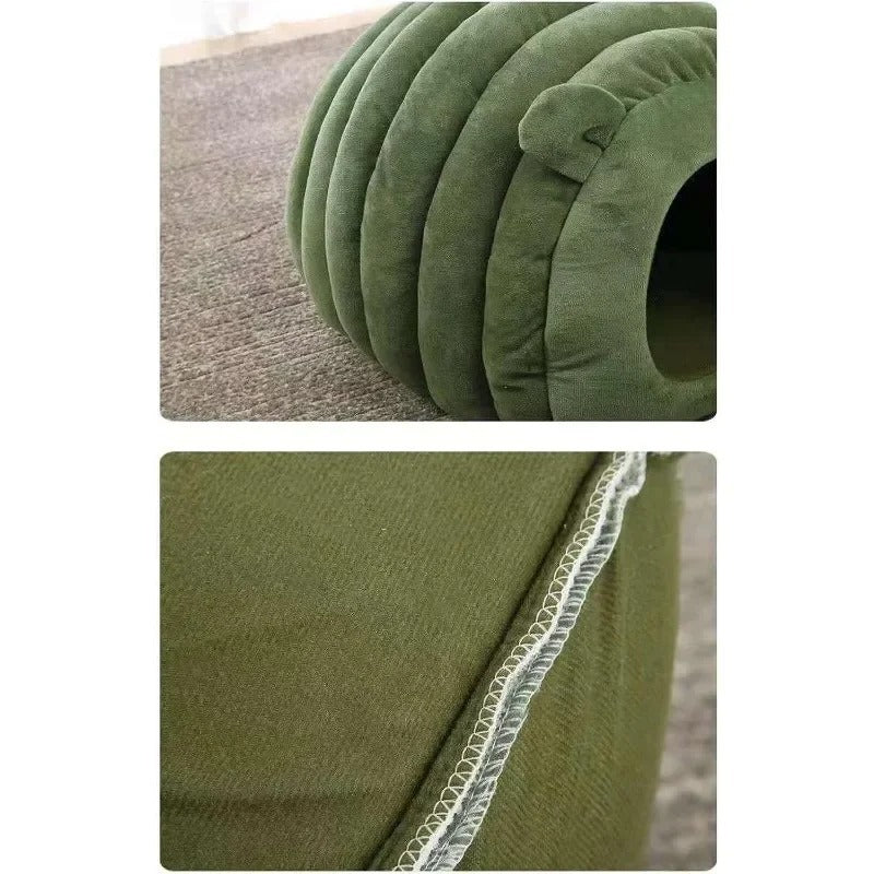 JMT-224842 Cozy Pet Bed and Basket for Cats and Dogs, Ideal for Kittens and Puppies, 38*42*33cm