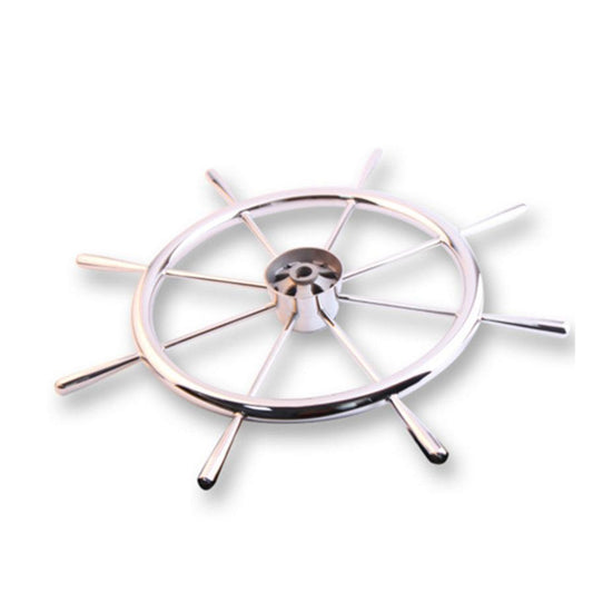 JMT-224906 Stainless Steel Steering Wheel for Yacht Accessories - Durable Marine Hardware