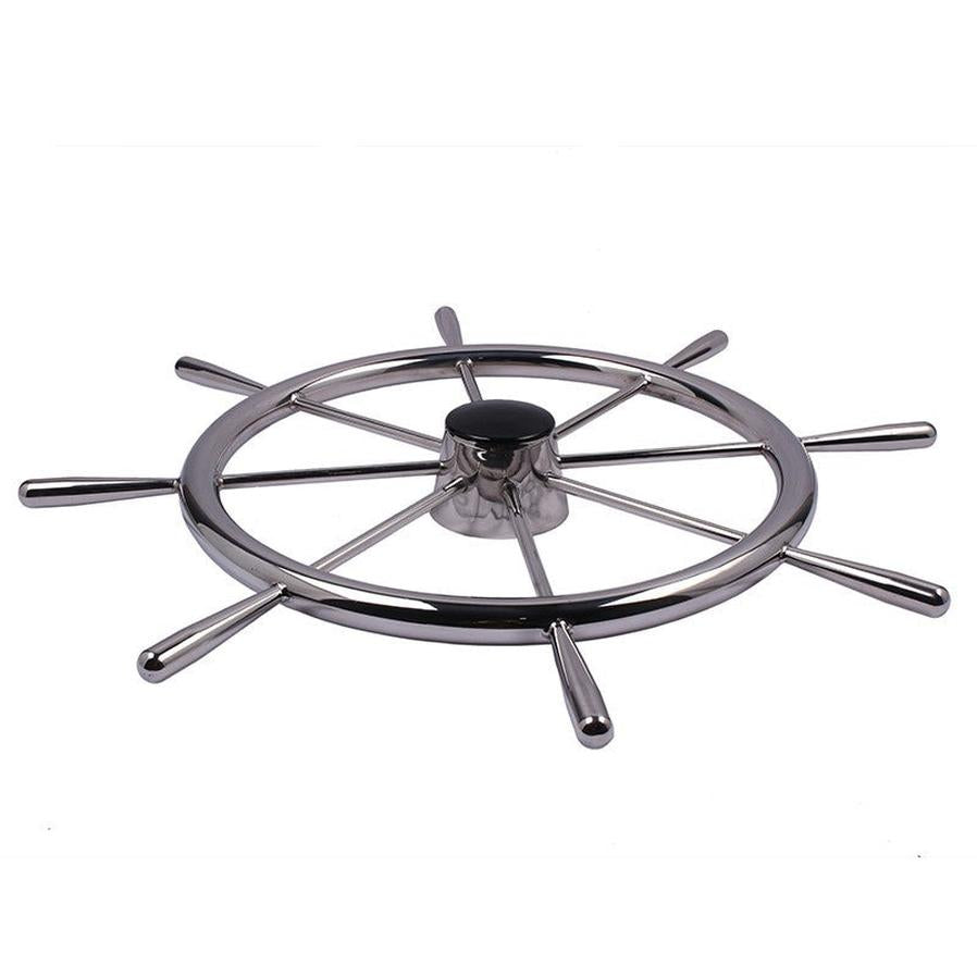 JMT-224906 Stainless Steel Steering Wheel for Yacht Accessories - Durable Marine Hardware