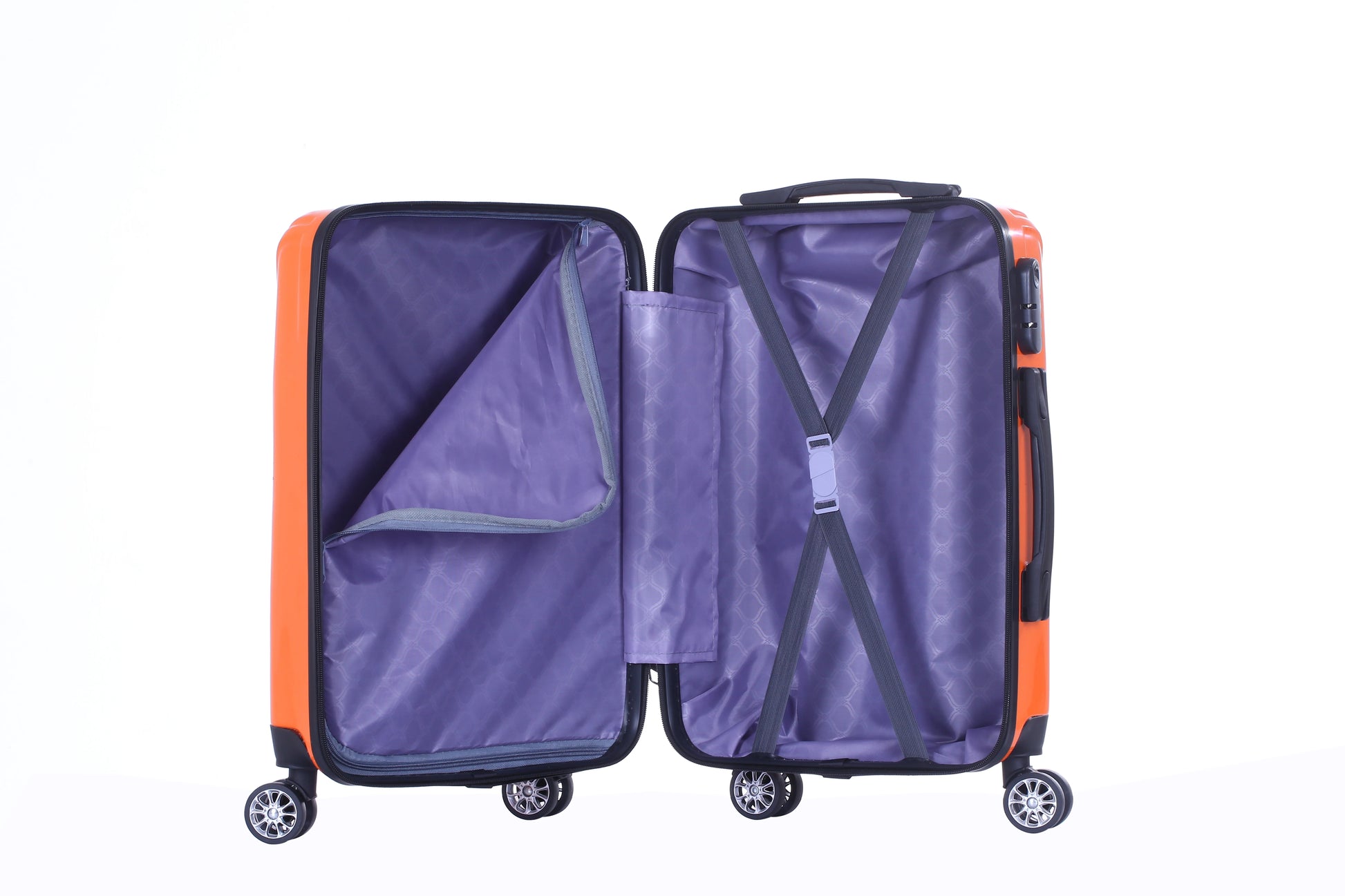 JMT-224906 Travel Style Luggage Set - Carry-On Suitcase in Durable ABS+PC Material