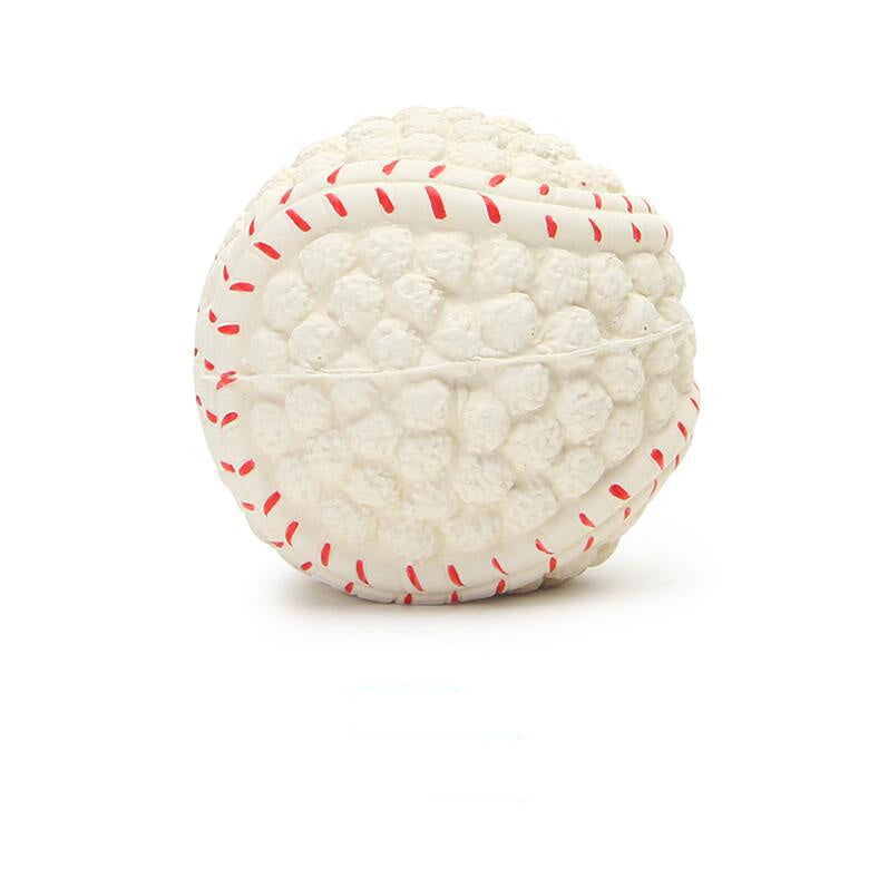 JMT-225162 Durable Interactive Latex Dog Training Sound Ball – Assorted Shapes (9.5cm and 14cm)