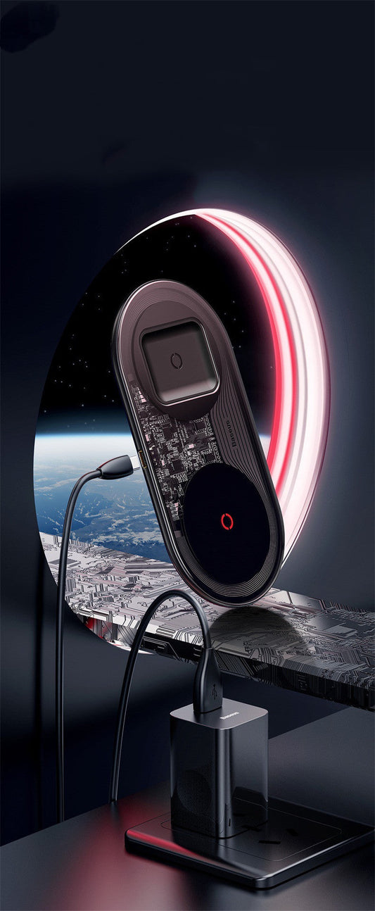 JMT-225354 24W Mini Fast Charge Wireless Phone Charger with Type-C Interface