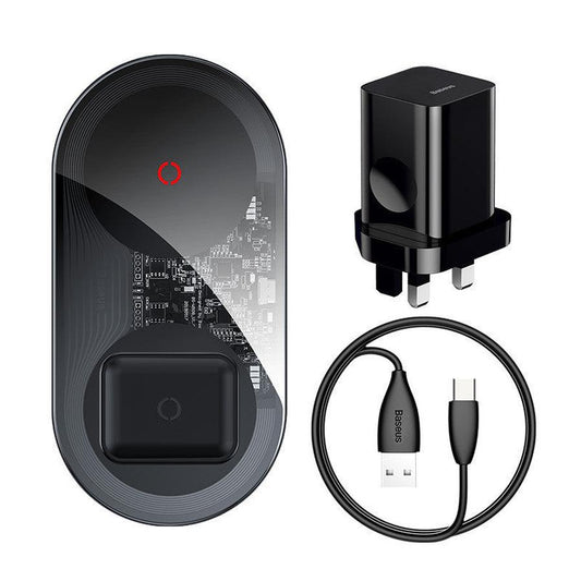 JMT-225354 24W Mini Fast Charge Wireless Phone Charger with Type-C Interface
