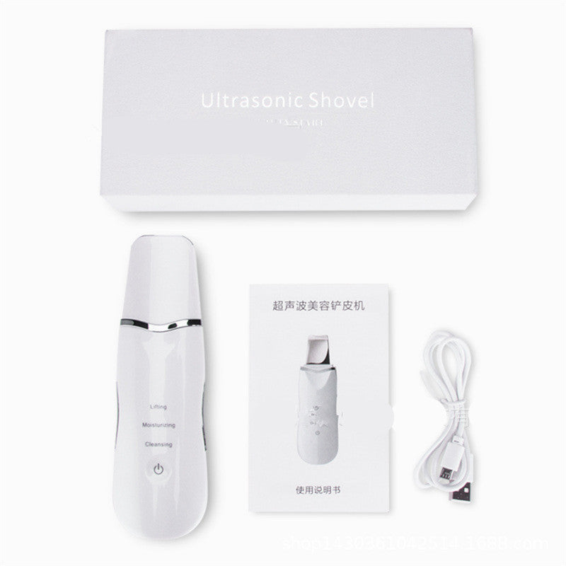 JMT-225418 Ultrasonic Facial Scrubber with Blackhead Removal and Skin Rejuvenation Functions