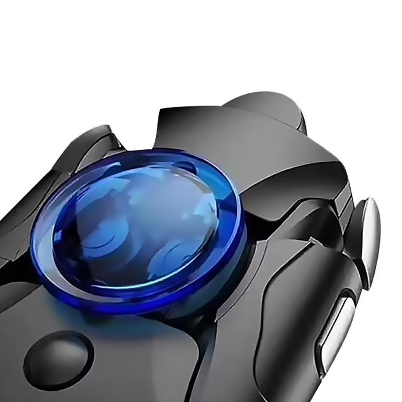 JMT-225482 Mobile Game Controller with Mechanical Buttons and Charging Accessories, Compatible with Phones 63mm-90mm