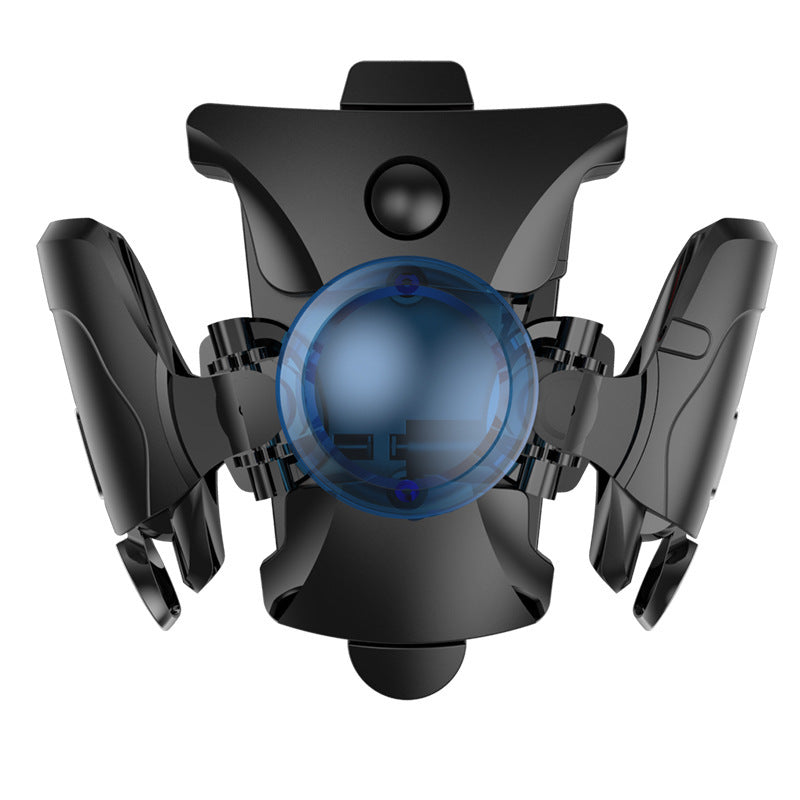 JMT-225482 Mobile Game Controller with Mechanical Buttons and Charging Accessories, Compatible with Phones 63mm-90mm