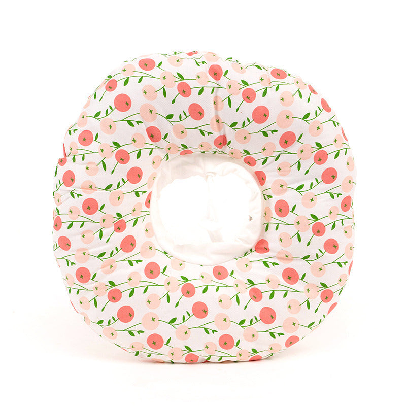 JMT-225482 Soft Elizabethan Headgear Collar for Pets - Adjustable Comfort for Cats and Dogs