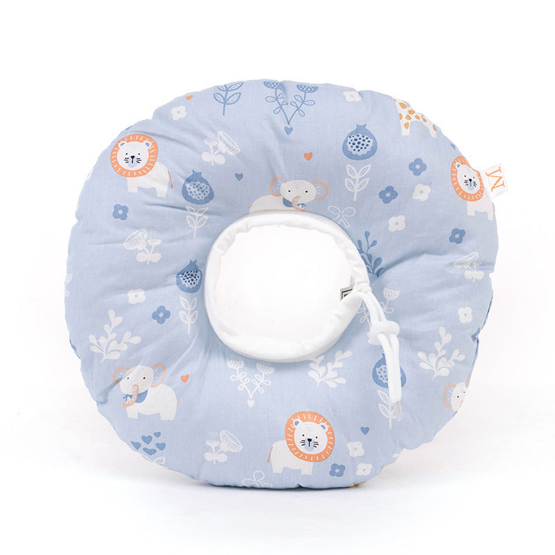 JMT-225482 Soft Elizabethan Headgear Collar for Pets - Adjustable Comfort for Cats and Dogs