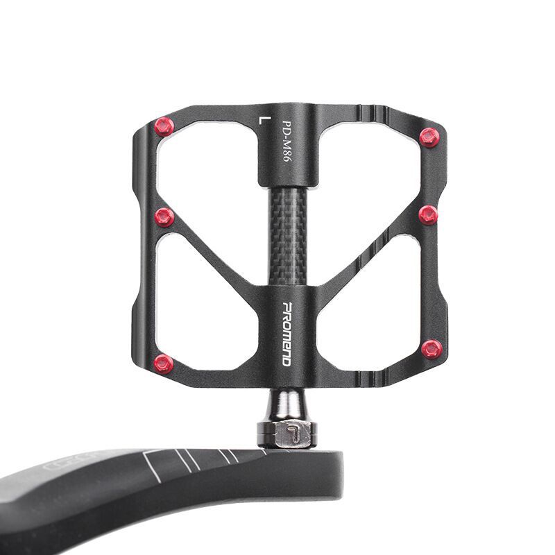 JMT-225546 Carbon Fiber Mountain Bike Bearing Pedals - Lightweight & Durable 3-Pedal Set