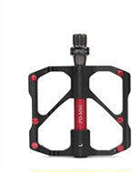 JMT-225546 Carbon Fiber Mountain Bike Bearing Pedals - Lightweight & Durable 3-Pedal Set