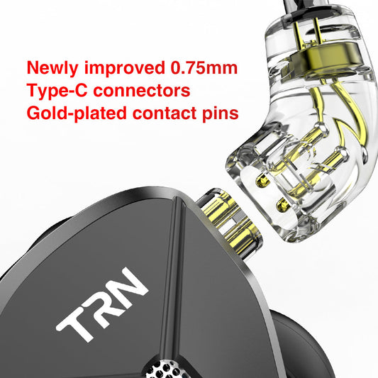 JMT-225674 High-Fidelity In-Ear Headset with 3.5mm Plug, Moving Iron Technology, and Skin-Friendly Silicone Sleeves