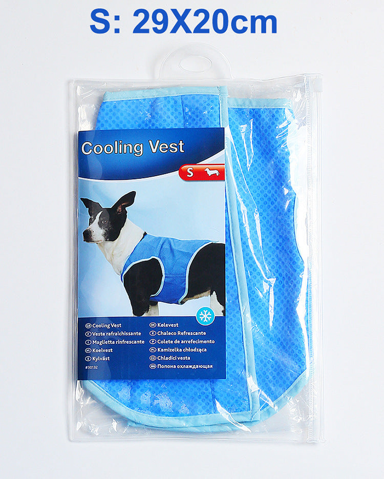 JMT-225930 Cooling PVA Vest for Pets - Reusable Summer Apparel for Dogs and Cats
