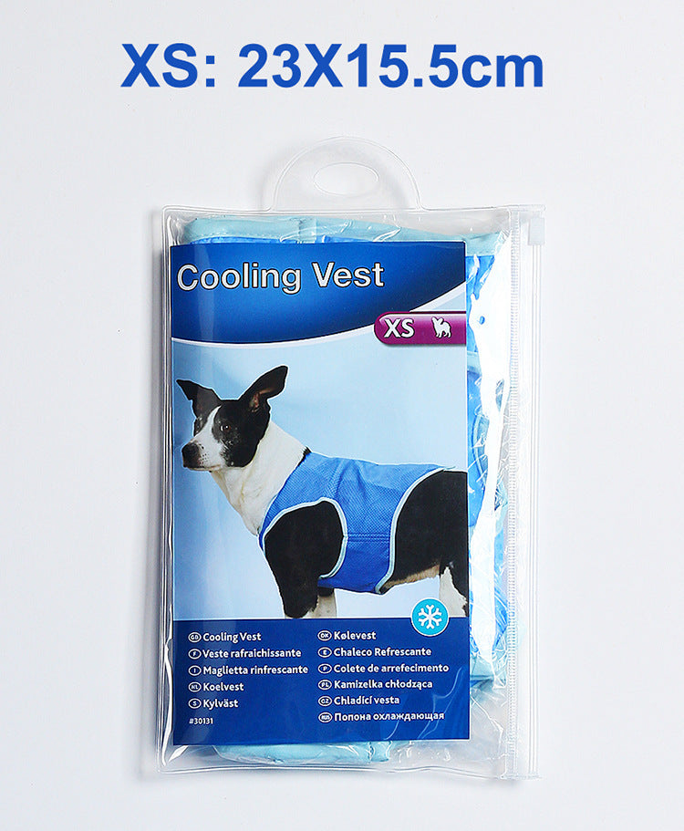JMT-225930 Cooling PVA Vest for Pets - Reusable Summer Apparel for Dogs and Cats