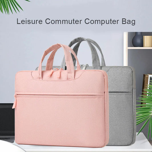 JMT-225994 Simple Waterproof Laptop Sleeve for 16 Inch Notebooks, Portable Briefcase Handbag