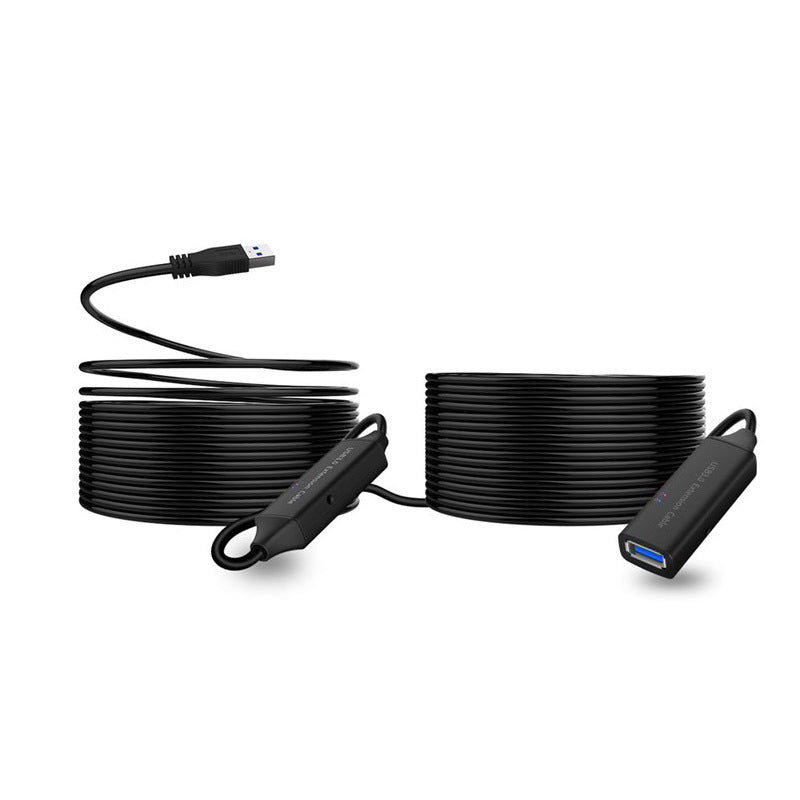 JMT-226186 USB 3.0 Male to Female Extension Cable - High-Speed Data Transmission, Available in 5m, 10m, 15m Lengths, PVC+ABS, 5.0Gbps Speed