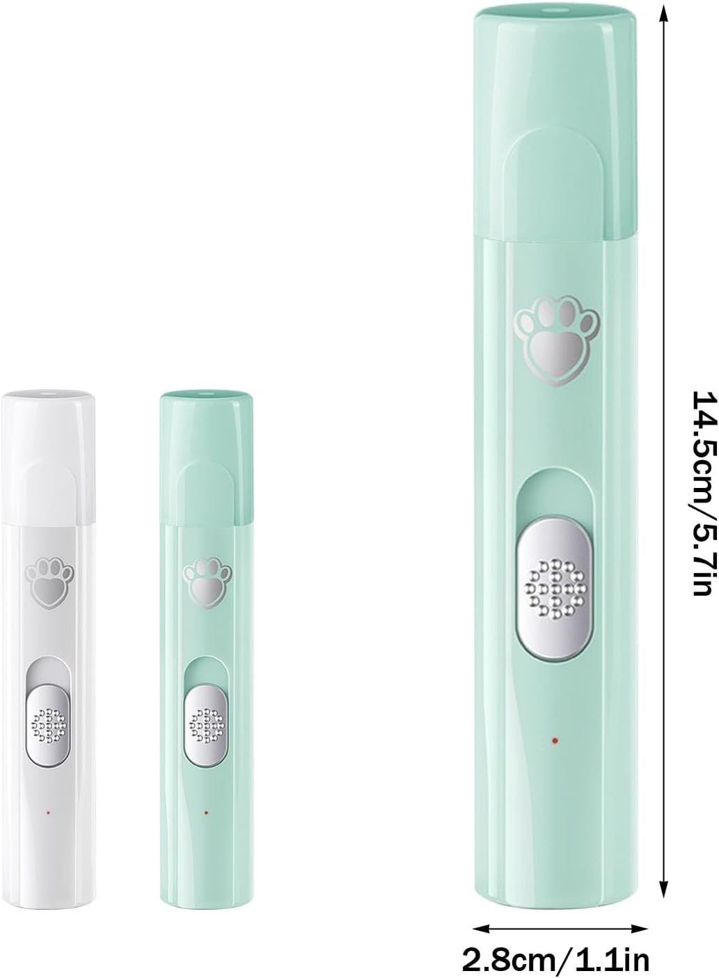 JMT-226250 Electric Pet Nail Clipper and Grinder with Ergonomic Design for Cats and Dogs