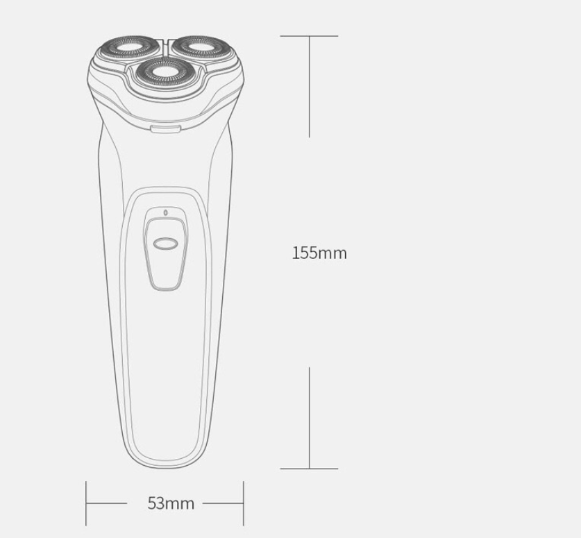JMT-226250 Electric Shaver with Precision Blades for a Smooth Shave