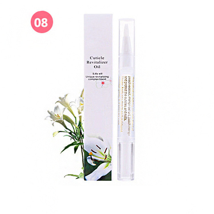 JMT-226314 Nail Nutrition Pen - Hydrating Cuticle Oil for Healthy, Shiny Nails in Various Fragrances