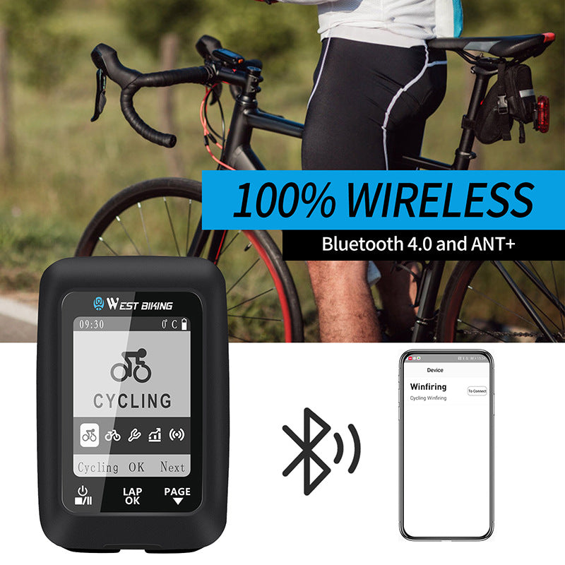 JMT-226378 Wireless Odometer for Nighttime Cycling and Fitness Tracking