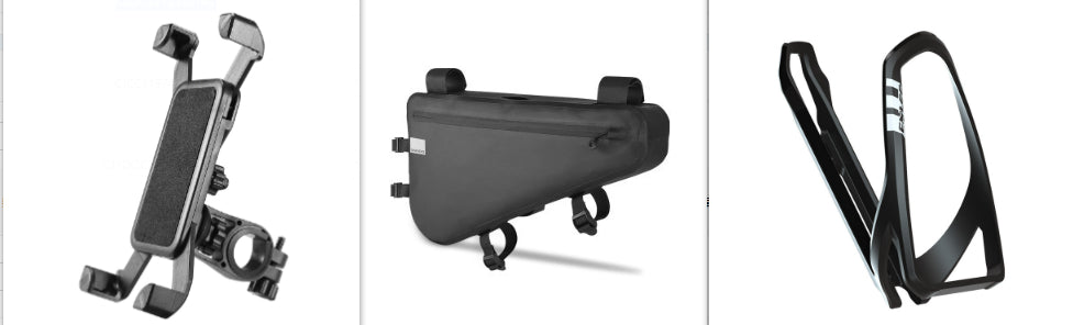 JMT-226698 Durable Polyester Bicycle Frame Bag for Long-Distance Cycling Adventures