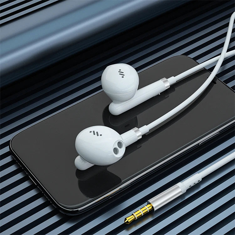 JMT-226826 Wired In-Ear Headphones with Microphone and Control for Mobile Devices