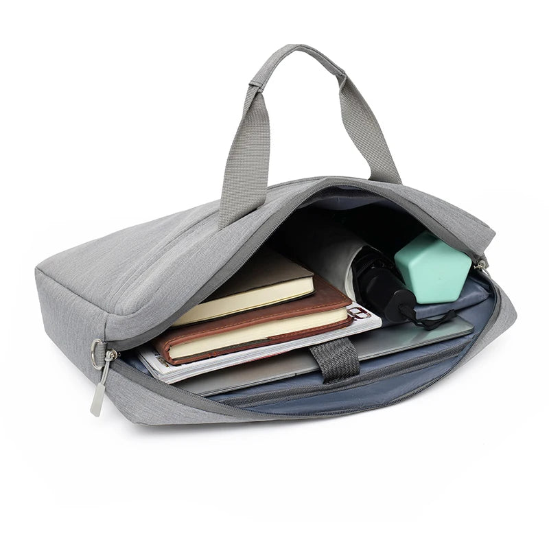 JMT-226890 Portable 15.6 Inch Laptop Tote Bag in Black for Business and Travel