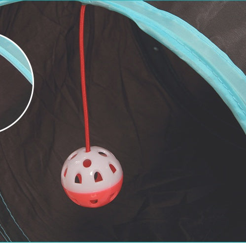 JMT-227146 Foldable Pet Channel for Cats and Small Dogs - Polyester Cloth with Four-Way Access