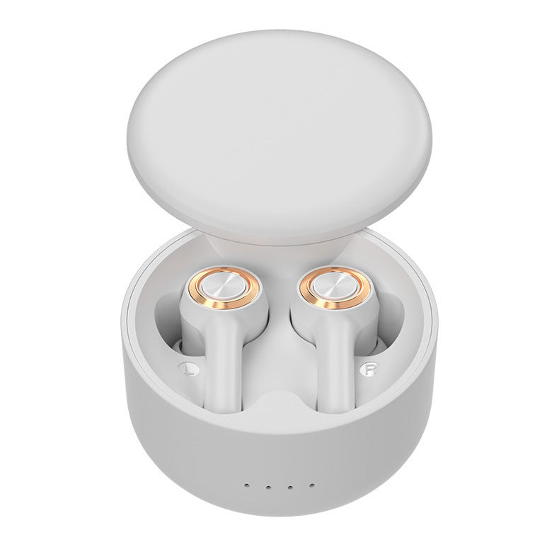 JMT-227146 True Wireless Bluetooth Headset with Heavy Bass, Stereo Sound, and Multi-Point Connection