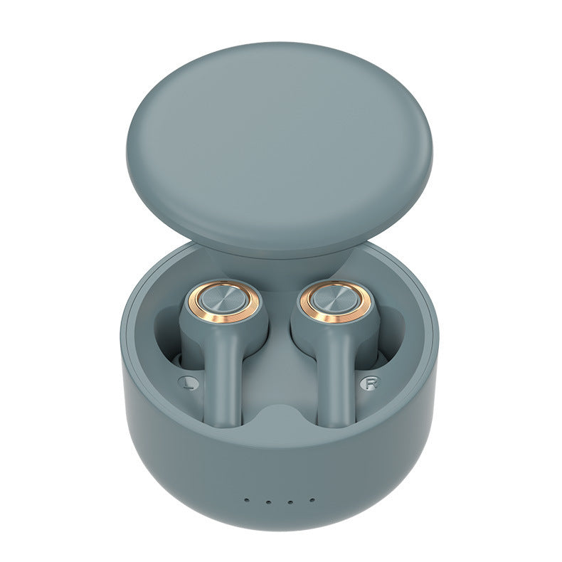 JMT-227146 True Wireless Bluetooth Headset with Heavy Bass, Stereo Sound, and Multi-Point Connection