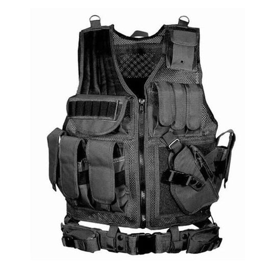 JMT-227210 Military Tactical Vest with Molle System for Outdoor Activities and Training