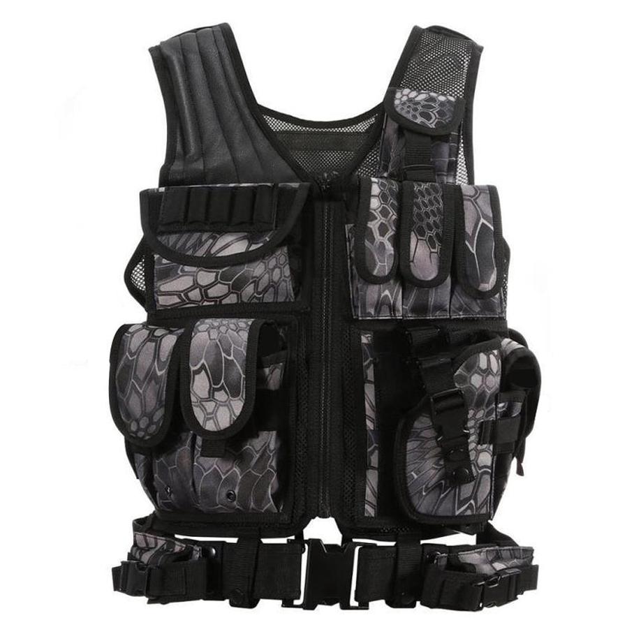 JMT-227210 Military Tactical Vest with Molle System for Outdoor Activities and Training