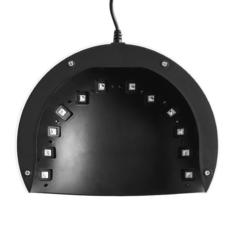 JMT-227466 36W USB UV LED Nail Lamp with 12 Beads and Multiple Timer Settings