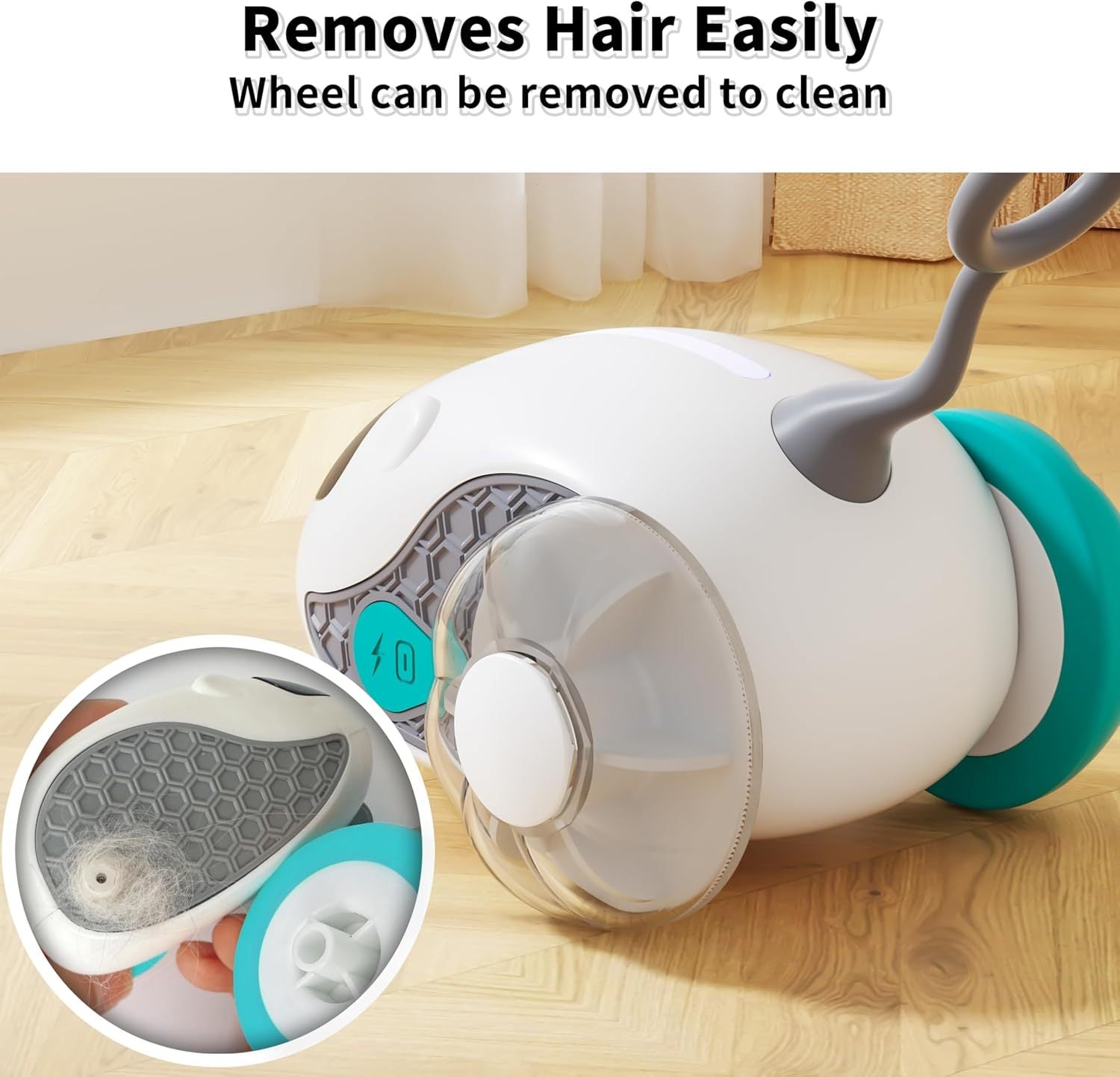 JMT-227466 Rechargeable Interactive Cat Toy with Joystick Remote Control for Indoor Cats – Automatic Moving Fun for All Breeds